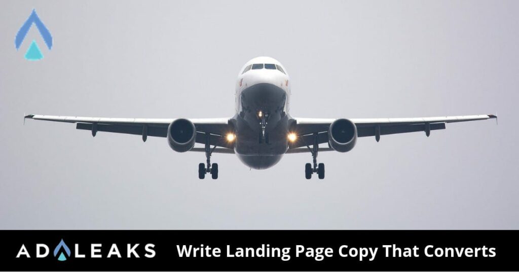 Write Landing Page Copy That Converts AdLeaks