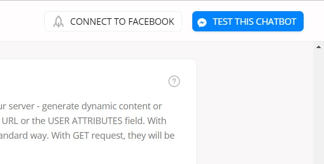 Test This Chatbot - Messenger Bot