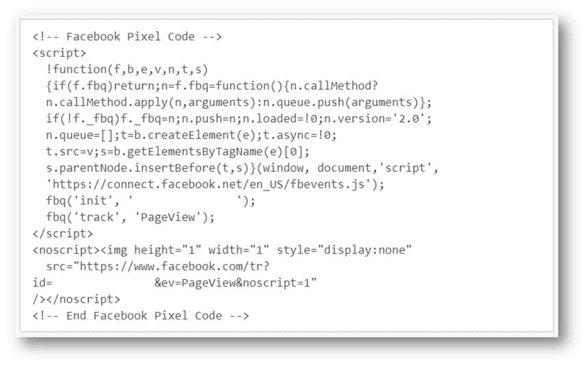 Facebook Pixel