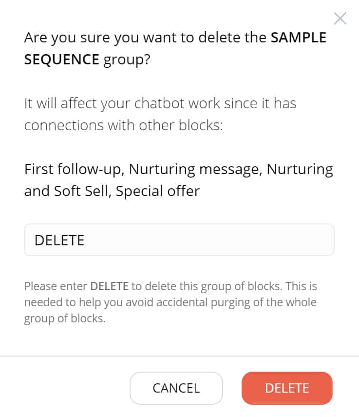 Sequences in Chatfuel for Messenger bots