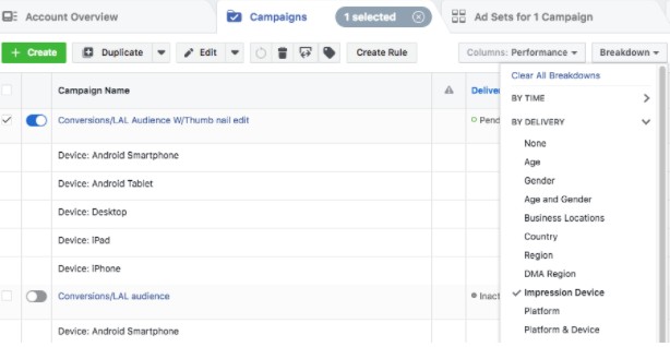optimize Facebook Ads Desktop or Mobile Placements