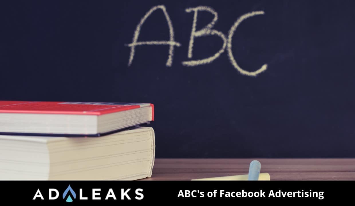 ABC's of Facebook advertising
