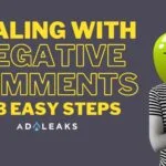 dealing with negative comments in 3 steps
