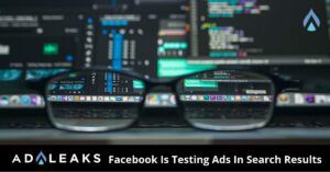 Facebook Testing Ads In Search