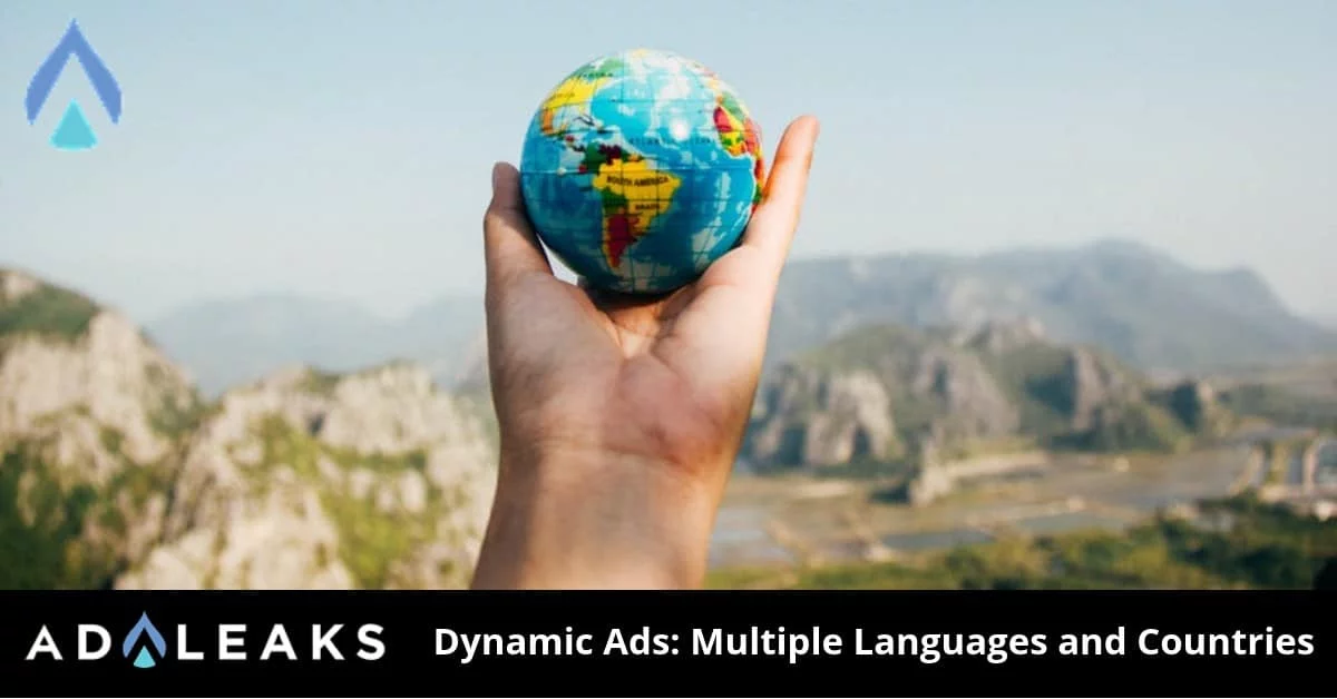 See how to add multiple language and country options to your dynamic ads.