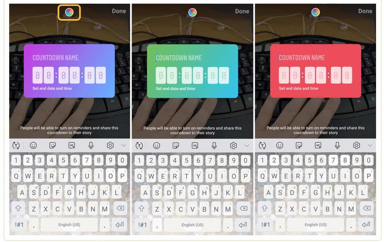 Your countdown. Instagram countdown. countdown sticker. your countdown на русском.