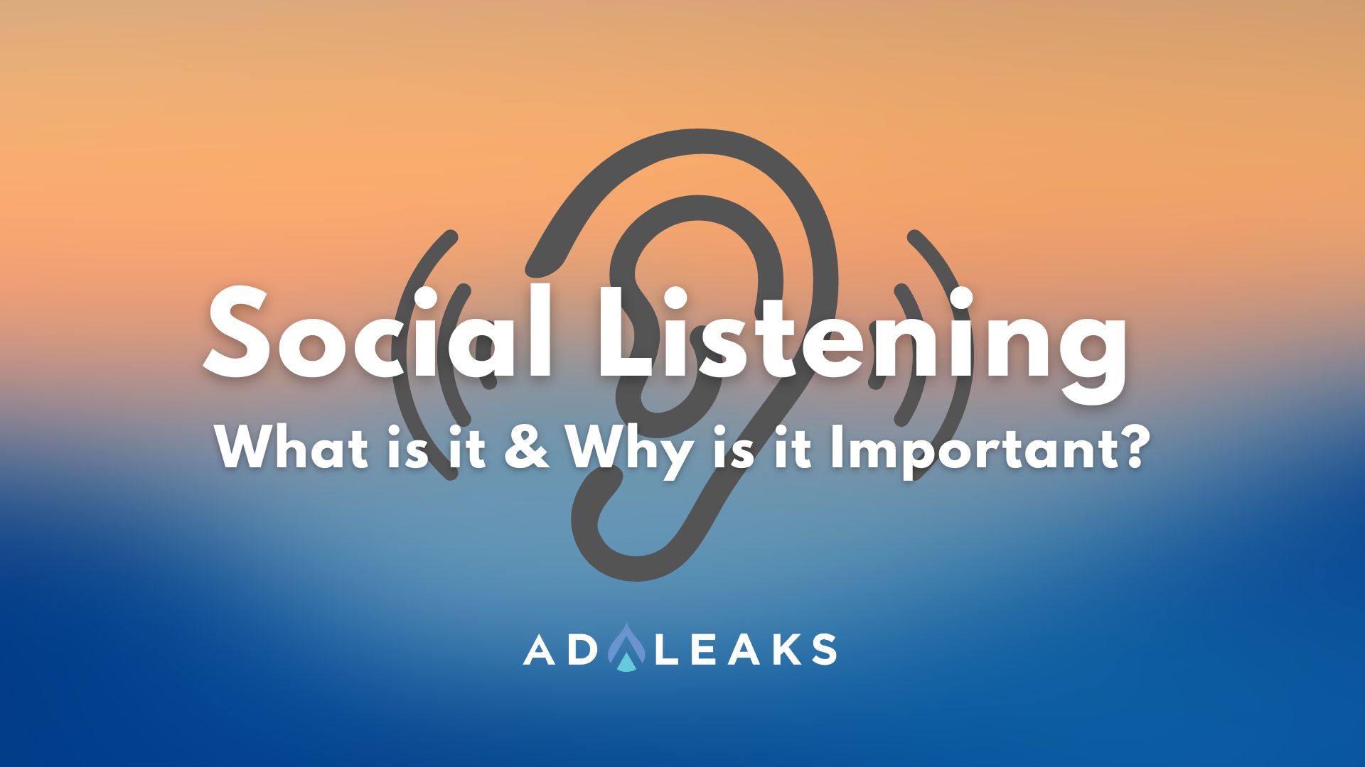social listening what is it and why is it important