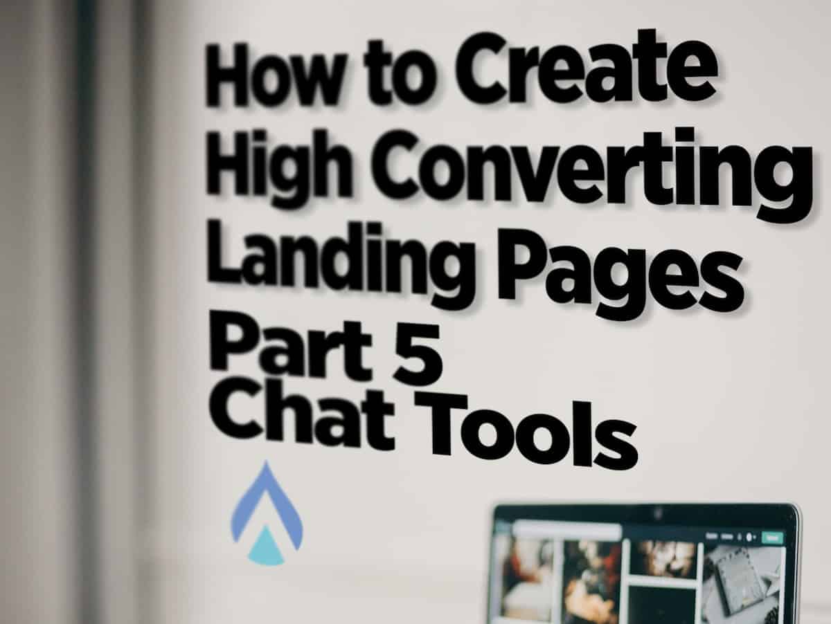 landing page chat tools