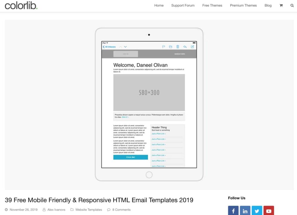 mobile friendly emails colorlib