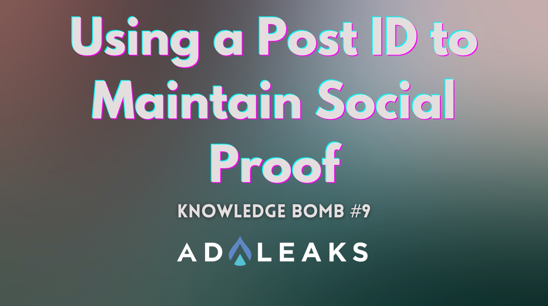 post id social proof