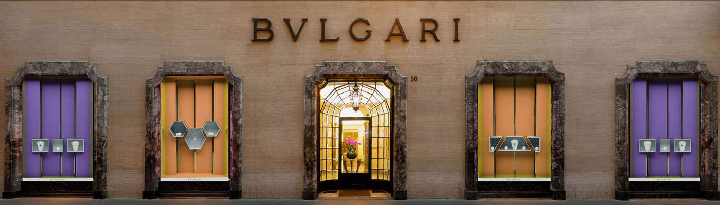 bulgari window display