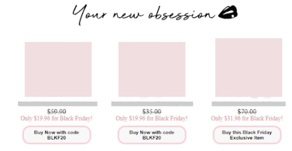 new obsession discount tiers