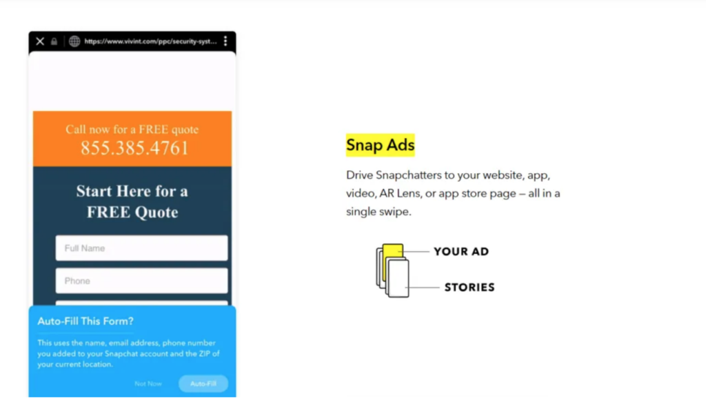 Snap Ads Example1