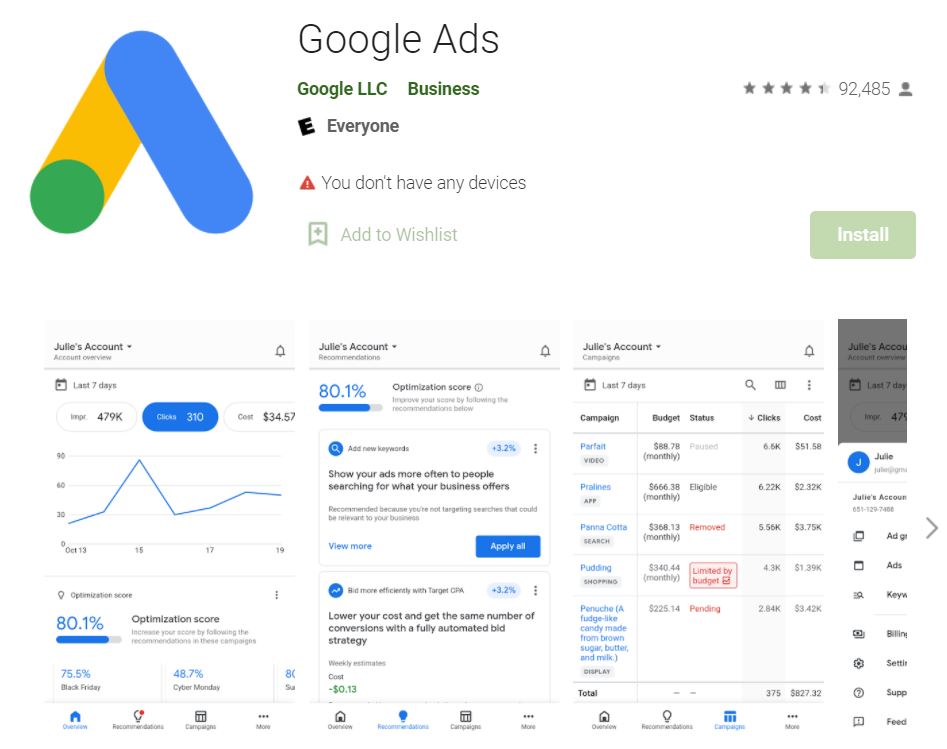 google app ads