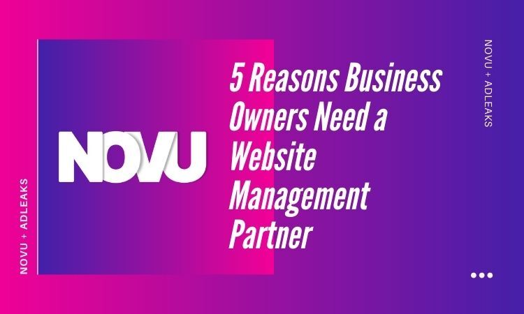 website management partner novu featured