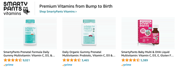 smartypants amazon sponsored ads