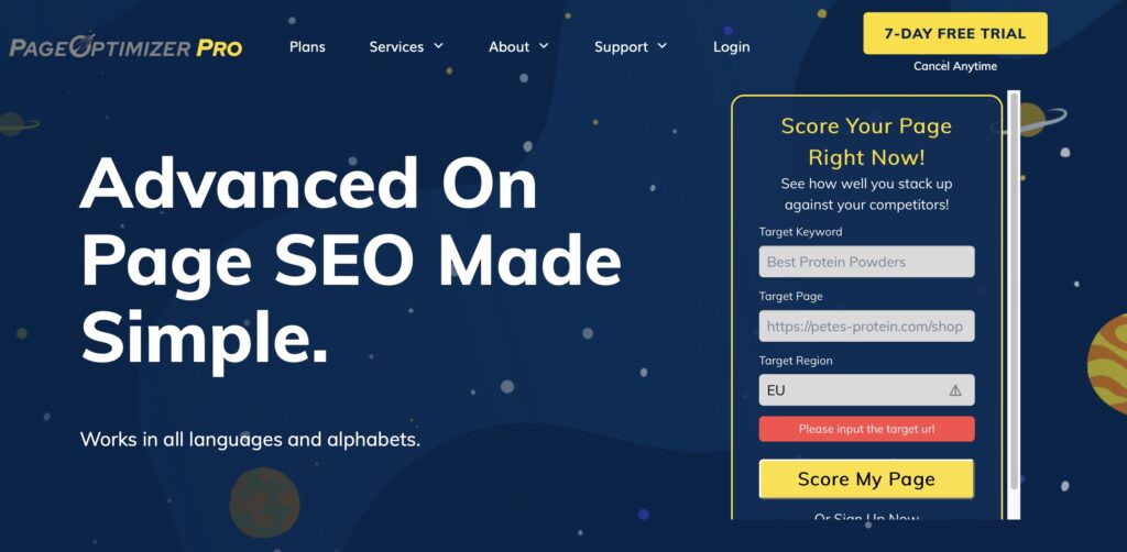 seo tools page optimizer pro