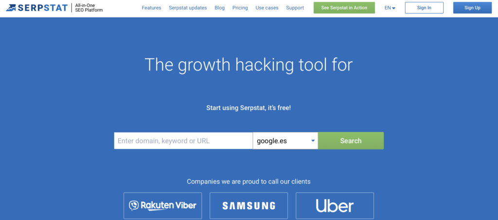 seo tools serpstat