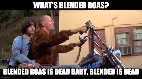 blended roas dead