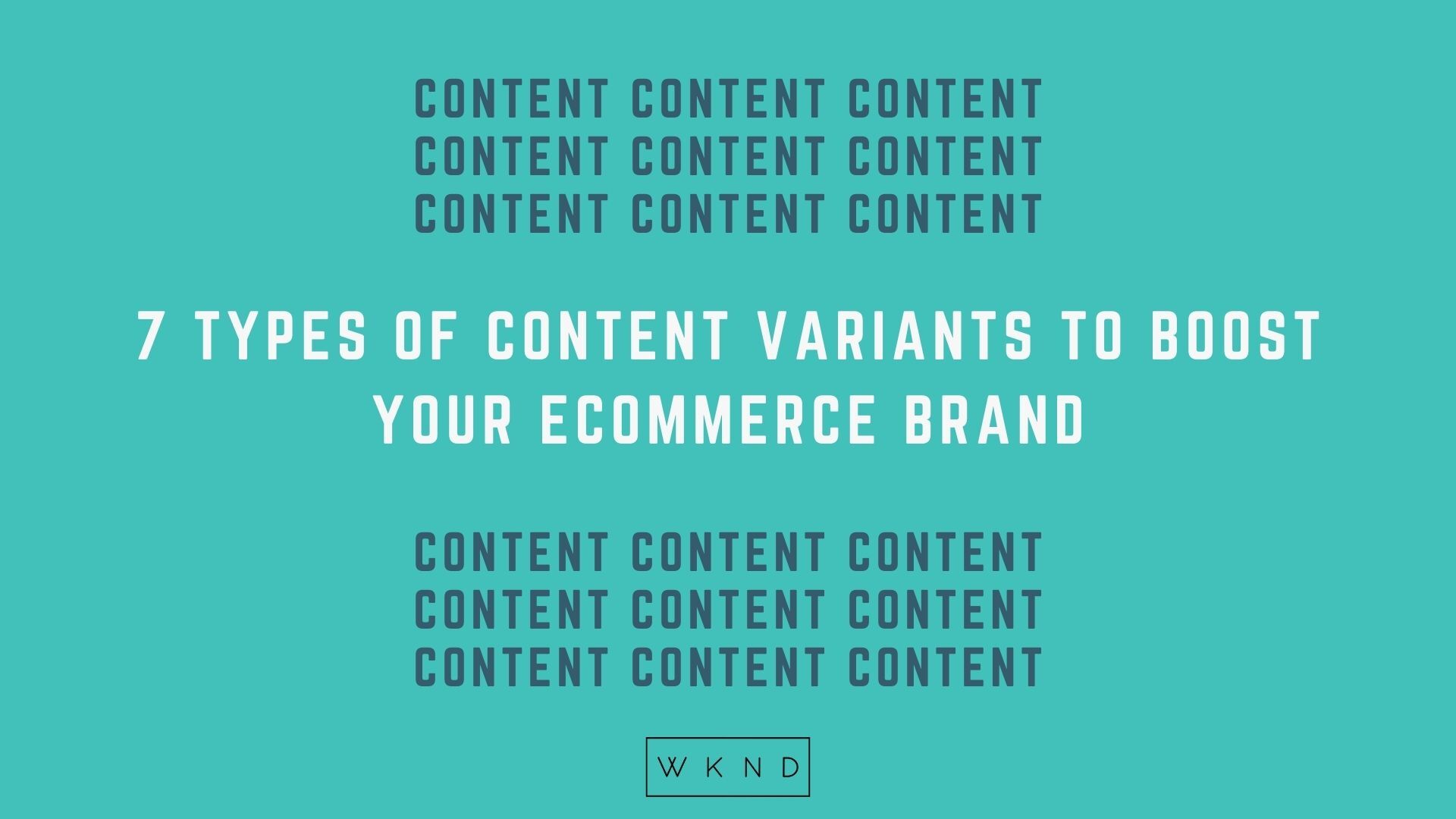 wknd content variants eCommerce featured