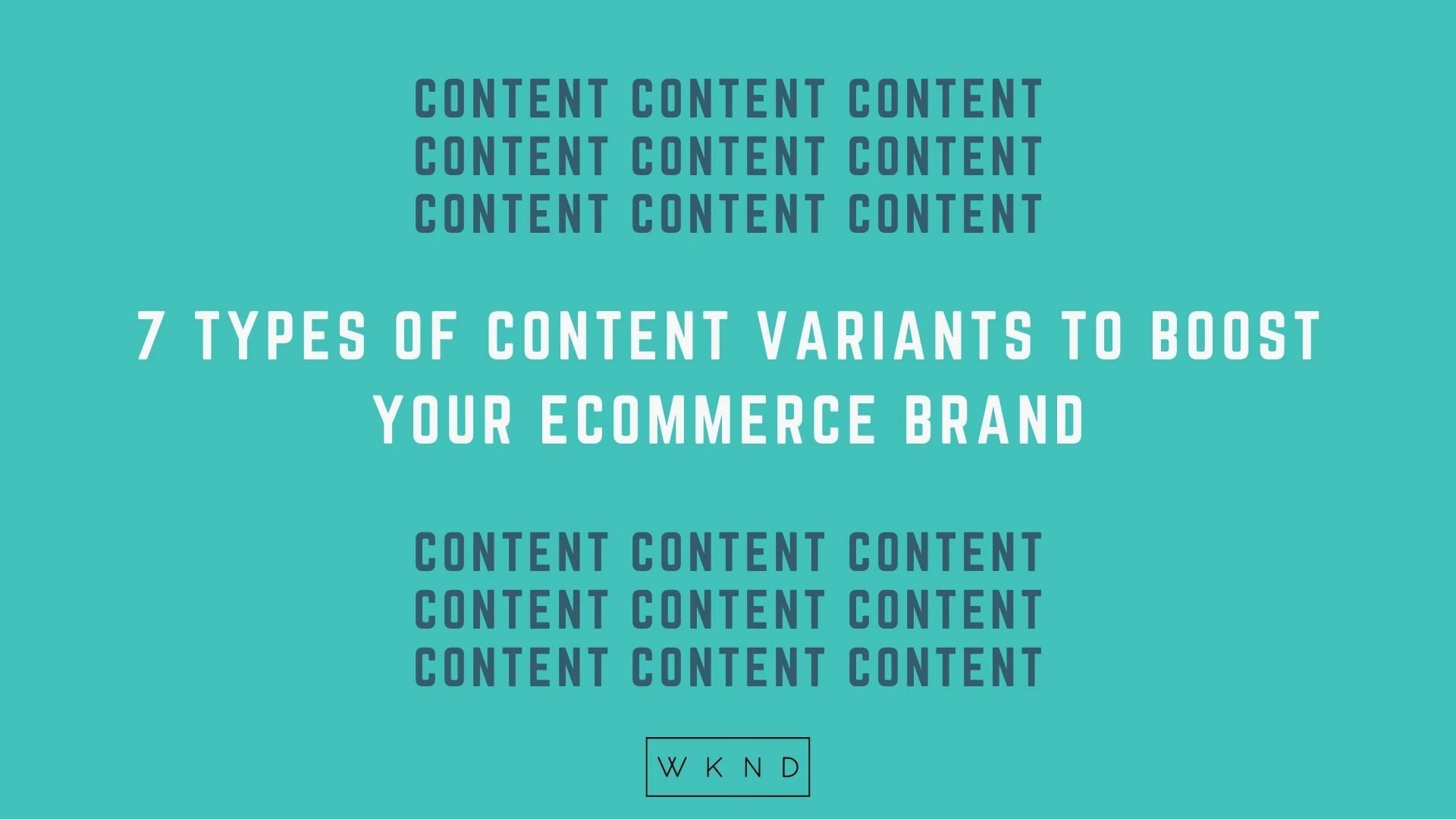 wknd content variants eCommerce featured