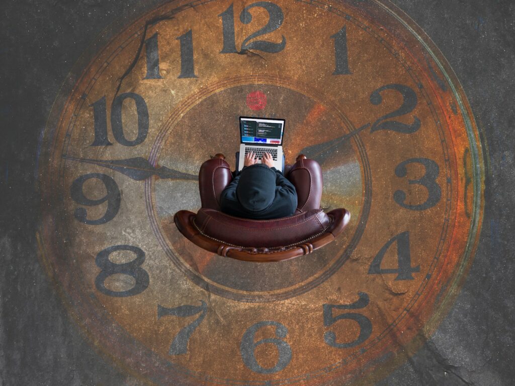 time management big clock