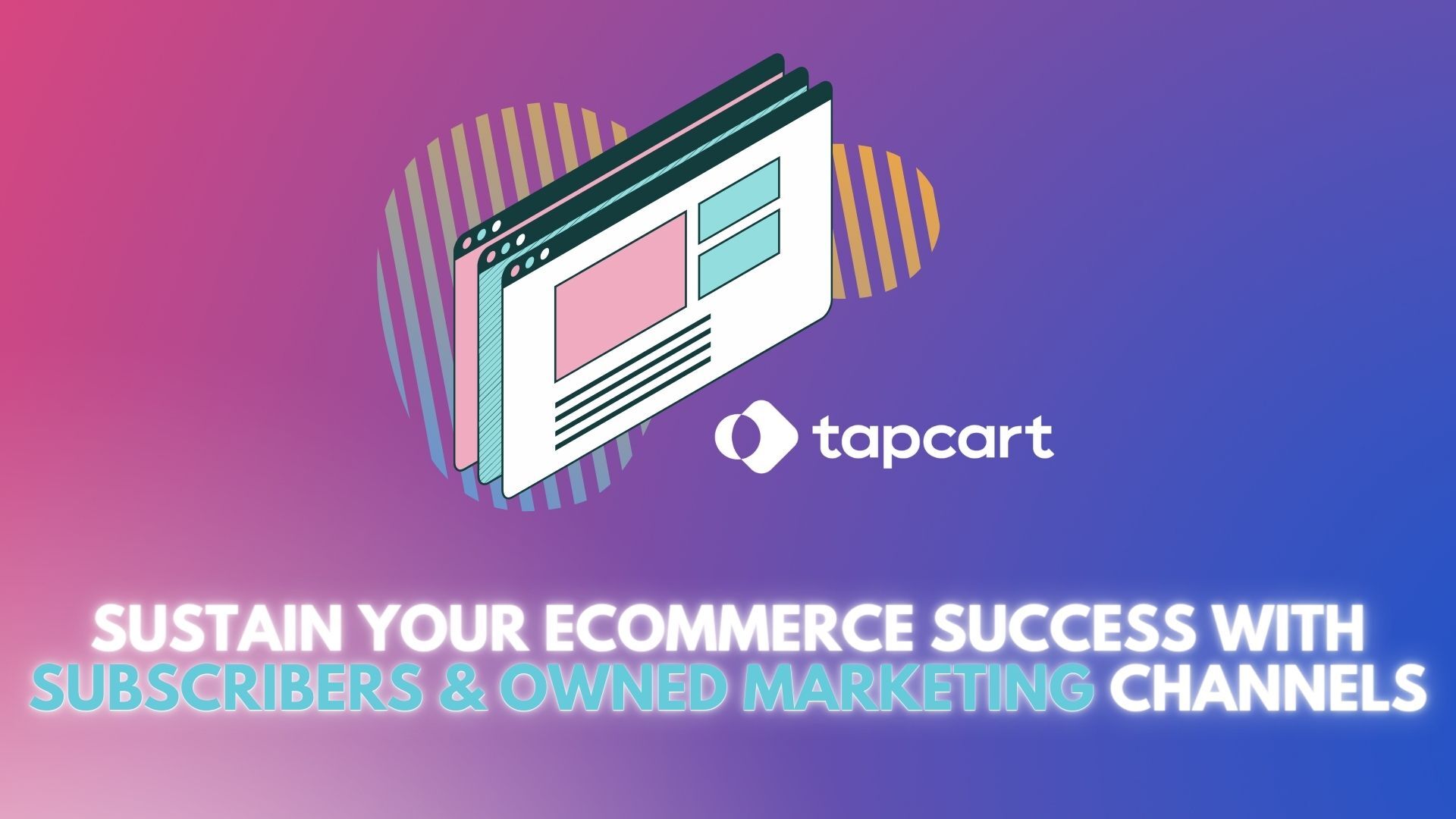 sustain your ecommerce success with subscribers & owned marketing channels