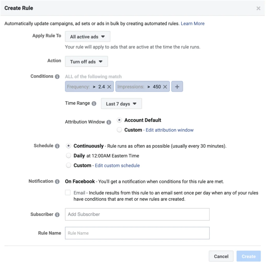pause high frequency adds automatically