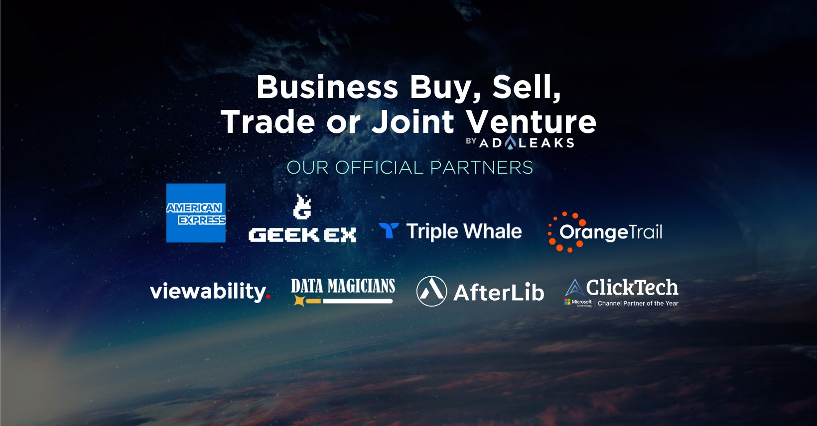 business buy, sell, trade or joint venture